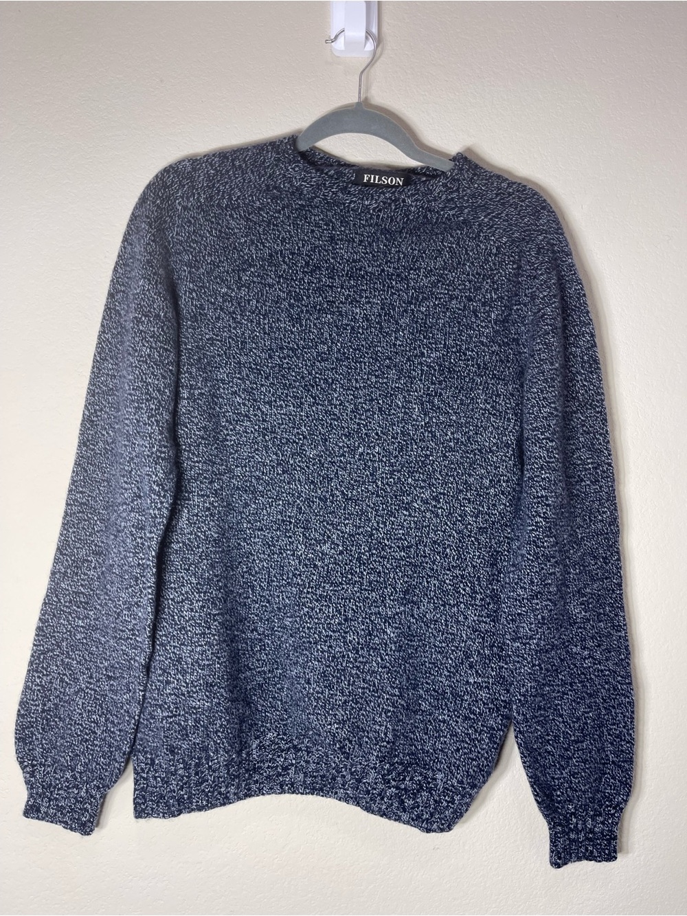Filson Made in Scotland 3GG-Style Marled Crewneck Sweater Men’s L